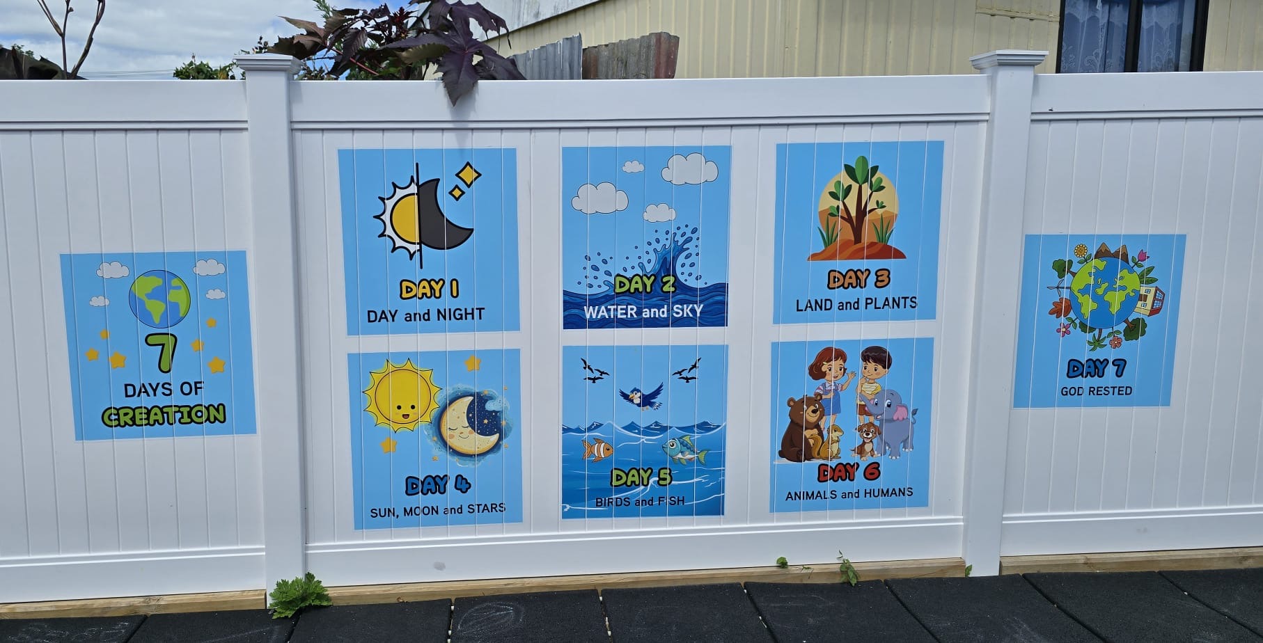 Custom Fence Print