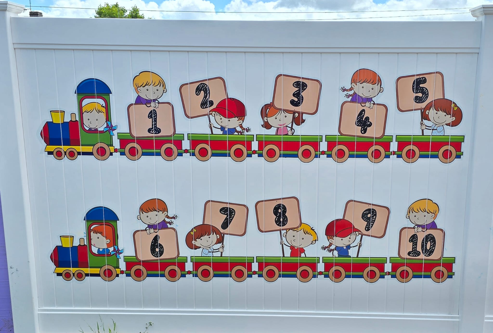 Custom Fence Print