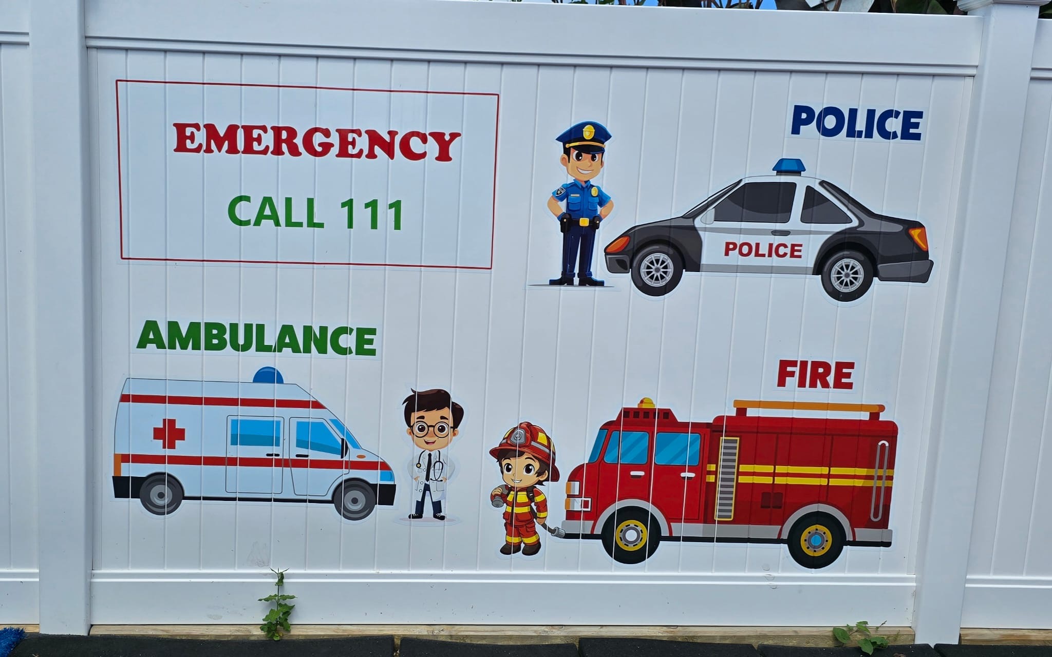 Custom Fence Print
